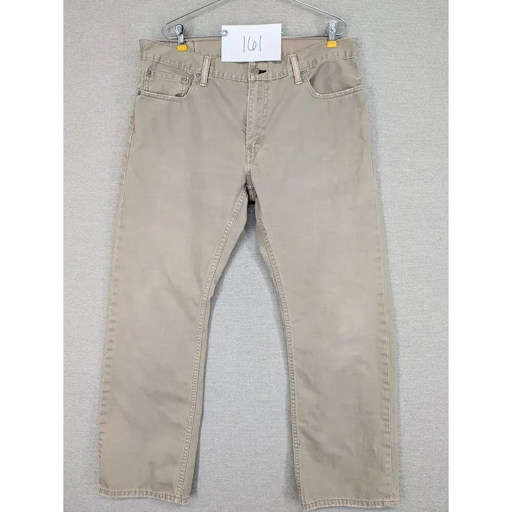Levi 514 Jeans Size 36x30 Straight Tan Men's